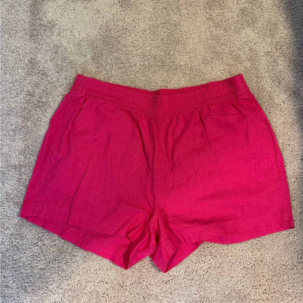 Old Navy pink linen Women's  Shorts